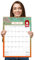 Wall Calendar 2025/26 UK, 2025 Calendar Family Planner A3, 18 Month 2025 calendar Month to View, Wall Planner 2025 2026 calender from July 2025 - December 2026 for Family Kitchen Home - Vertical