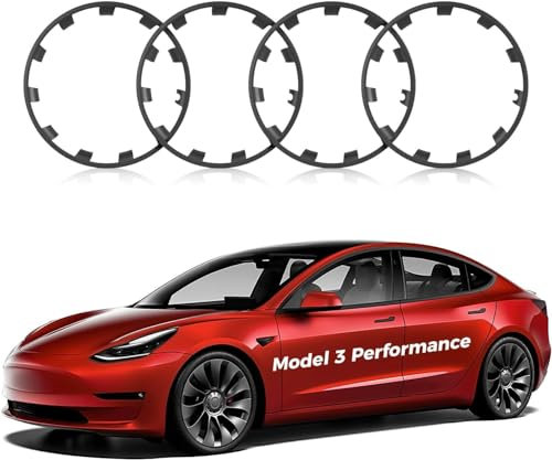 Felgenschutz für Tesla Model 3 2016-2023 Performance 20-Zoll Uberturbine-Räder (4 Stück)