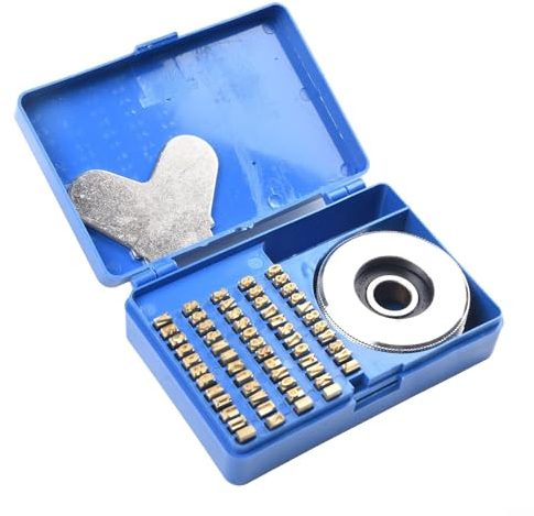 104PCS Character Letters Numbers Embossing Printing Wheel, Embossing Printing Wheel For FR-900 Continuous Sealing Machine