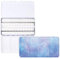 Palette D'aquarelle Vide, Palette de Peinture Videavec 52 Demi-Casseroles, Boîte de Peinture à l'eau, Grande Boîte en Métal Galaxie Violette, pour Peinture Aquarelle, Peinture Artistique, Bricolage