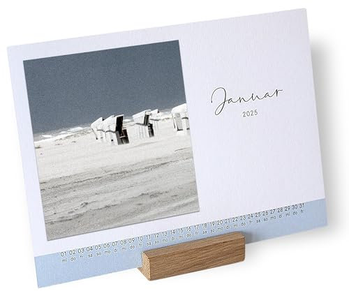 Kalender 2026 zum Gestalten Tischkalender Fotokalender Kalendarirum 18 x 13 cm optional mit Kartenständer