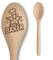 Star Spoon Baker Baking Off Vincitori Trofeo Regalo | Diversi disegni disponibili! | Premio per competizioni di cucina | Cucchiaio in legno di faggio massiccio inciso novità (stile 3)