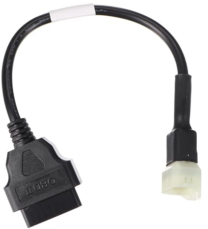 SIXTOL Mechanic Cable 17 | OBD-II Reduktion 6-Pin kompatibel mit Kawasaki Motorräder | Diagnoseadapter | Werkstattzubehör | Motorraddiagnotik | Praktisch | Flexibel | Langlebig