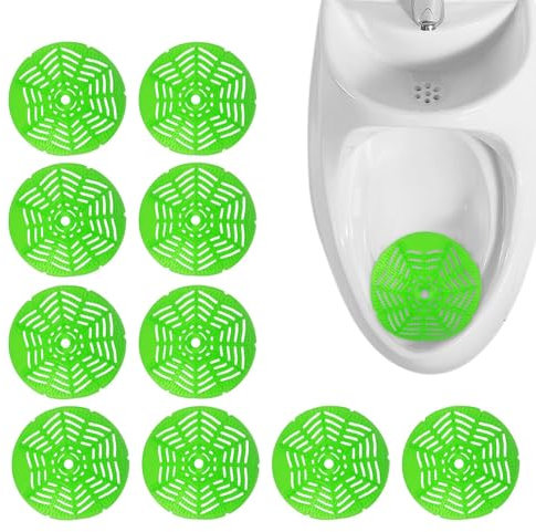 Humkopnl Pantallas de orinal para baño de hombres, desodorizante para control de olores, ambientador de olores 10 veces de larga duración, almohadillas para urinario, limpiador de inodoro