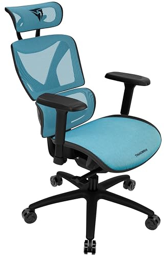 XTC Chroma Ergonomischer Stuhl, blau/schwarz ThunderX3