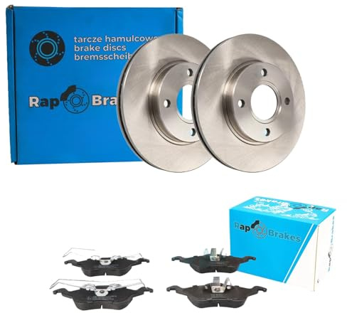 RAP Brakes Bremsenset 258mm vorne | R-D0664 + R-P0276 Kompatibel mit Focus I (daw, Dbw),focus I Stufenheck (dfw),focus I Turnier (dnw)