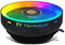 Mtlavishy Thermaltake RGB CPU Enfriador de aire Configuración de empuje/Roillejado hidráulico/aleta de aluminio/Operación bastante para el color/Static RGB