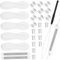 Ciieeo 1 Set Pleated Shade Repair Kit Set for Rv Blinds Easy Installation with Replacement Cords Compatible with Rv Pleated Shades Includes String Retainers and Springs