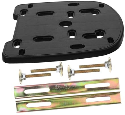 LOLIPPYY Topcase Befestigungsmaterial Für Motorräder Mit Langer Eisenstreifen Und Unterlegscheiben Für Sichere Gepäckträger Befestigung