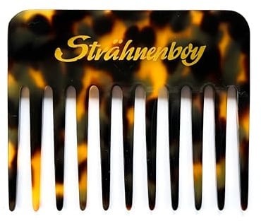 Strähnenboy Edition TOKYO Lockenkamm handgemacht 9 cm 11 Zinken Strähnenkamm Afrokamm grobe Zahnung (9 tok)
