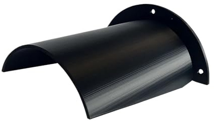 Capuchons de tuyau de poêle | Capuchons de sortie imprimés en 3D pour et conduit de fumée | Protection contre la pluie pour tuyau de poêle – Pour cheminée, chiminée, four, extérieur, terrasse, jardin