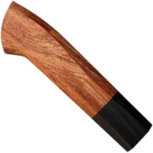 Bemvp Chef Knife Handle Diy Replacement Octagonal Wooden Handle for Japanese Kitchen Knives Chef Knife Professional Diy Accessories
