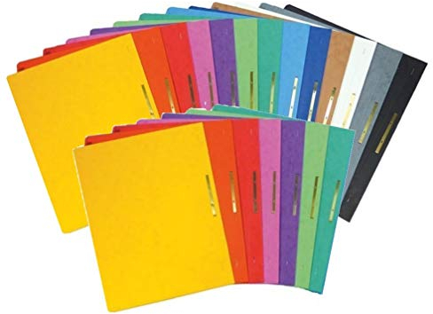 Brunnen Schnellhefter, aus Pappe, 13 Farben, extra stark, 375 g/m², 20er Pack, Alle, 1