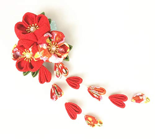 Palo japonés Tsumami decoración de pelo Kanzashi palillos para Kimono Hanfu accesorios largo japonés palillos de pelo