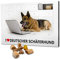 printplanet Hunde-Adventskalender mit Leckerlis - Motiv I Love Deutscher Schäferhund - Weihnachtskalender für Hunde - 2025