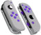 eXtremeRate Cover Scocca Tasti per Nintendo Switch OLED Joycon,Pulsanti Shell Guscio Custodia Case DIY Ricambio per Nintendo Switch Joystick Controller,Senza Joycon-Stile SNES