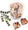 Dadeldo Home Herz Baumschmuck 10-Teilig Glas 6cm Kupfer-Mix