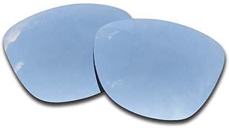 SOODASE Pour Oakley Frogskins Des lunettes de soleil Argenté Verres de remplacement polarisés