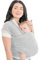 KeaBabies Babytrage Ab Geburt - Atmungsaktive Babytragetücher, Babytrage Neugeborene Ab Geburt, Babytuch Tragetuch Baby Neugeborene, Kleinkind Handfreie Babytrage, Babywickel Träger (Light Heather)