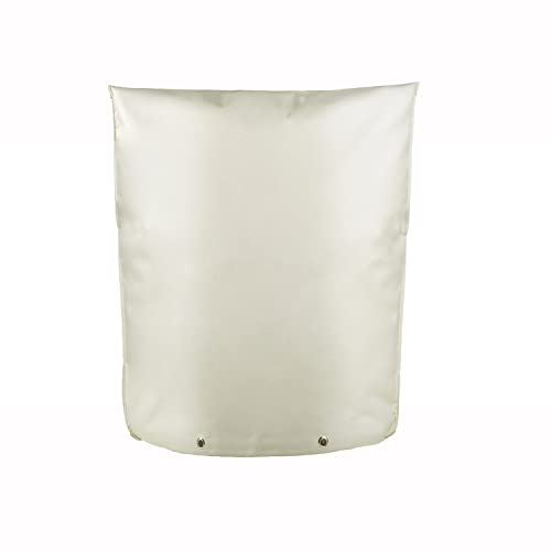 Quoyiyo Rückflussverhinderer, Isolationsabdeckung für Winterrohr, Frostschutz, Winterwasserbrunnenpumpenabdeckungen, Sprinklerventilabdeckung, isoliert (40,6 cm B x 50,8 cm H, Weiß)