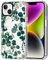 MOSNOVO für iPhone 14 Hülle – Durchsichtige, schlanke, stoßfeste TPU+PC-Handyhülle, [6,6 Fuß Fallschutz/Anti-Abziehen] - Eukalyptus