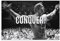 HAPPOW Motivationsposter Arnold Schwarzenegger Conquer Poster, dekoratives Gemälde, Leinwand, Wandkunst, Dekoration für Zuhause, Schlafzimmer, Dekoration, Poster, 30 x 45 cm