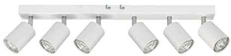 ADAKAT Deckenleuchte 6-Fach GU10, Metallgelenk, Metal Spot-2 Serie