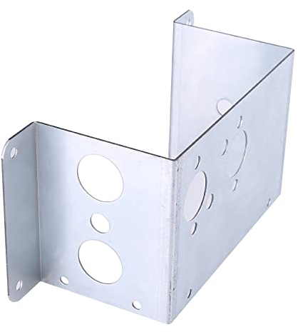 BYNYXI U-Form Lufterhitzer Montagehalterung, 90mm Air Halterung für Flansch Lufterhitzer, kompatibel mit Eberspacher 2KW/5KW Airtronic D2 D4 D4S Diesel Heizung Basis Montage Metallhalterung