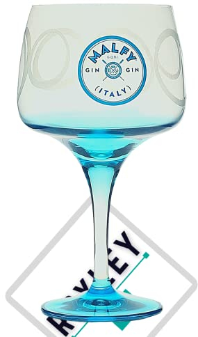 Roxley Malfy Gin-Glas, grün, auch mit Marken-Bierdeckel
