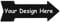 Lsjuee Personalisiertes Schild mit Pfeil nach rechts, personalisierte Schilder mit Foto und Text, Bild, Eingang, Ausgang, Aufforderungsschild für Außenveranden, Garagen, Bars, Pubs, 45,7 x 16,3 cm
