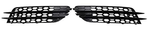 Nebelscheinwerfer Abdeckungen Für A-udi A6 C7 Limousine 2012–2015 Standard-Stoßstange Glänzend Schwarz Nebelscheinwerfer-Kühlergrill Nebelscheinwerfer-Kühlergrill-Abdeckungs-Ordnung ( Color : Bright b