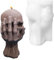 TNSLAND Molde de Vela de Calavera,3D Resina Epoxi Moldes de Calavera,Moldes de Silicona de Calavera 3D de Halloween,Calavera Molde de Silicona para Velas,Decoración del Hogar