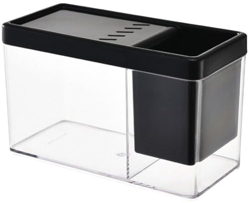 Kleines Ökologisches Aquarium-Starter-Set, Insekten-futterbox, Mini-lebensraum Für Meerestiere, Transparentes Goldfischglas, Tisch-landschaftsbecken