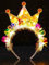 Edary Couronne lumineuse à LED, pour anniversaire, fête, pour femme