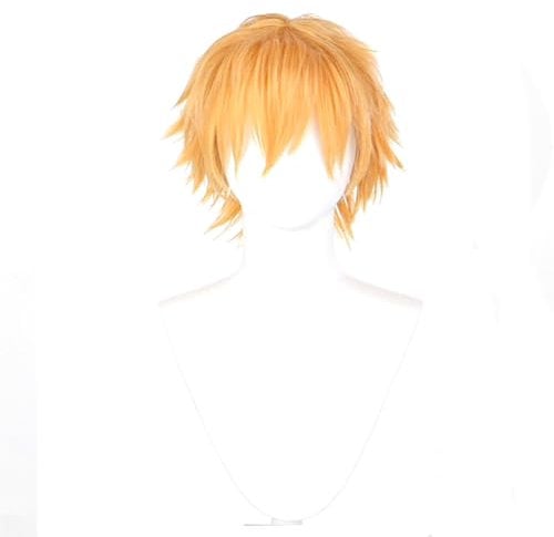Chainsaws Mans Denjis Anime Cosplay Wig Hair Costume Party Fancy Dress Wigs for Halloween Carnival Costume Party
