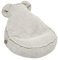 MEOWBABY Sitzsack Kinder – Bequemer Kindersessel mit Füllung – Sitzsack Kinderzimmer – Weicher Bodensessel für Kleinkinder – Waschbarer Bezug – Kindersitzsack für Mädchen & Jungen, Cord, Ecru