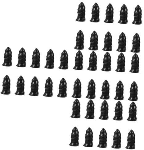 SEWOART 40 Stk Reifendichtmittel Fahrrad-Rad Spikes für Fahrradreifen selbstschneidende Schrauben -Dekor motorradreifen roller reifen Autoreifenbolzen Reifen Schraubbolzen Black