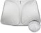 LANGBEAN Parasol Plegable para Toyota CHR 2018-2024 2025, Parasol para Parabrisas Delantero para Ford Puma 2020-2025, Bloqueador de Calor Protección UV Pantalla Solar Accesorios