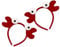 BESPORTBLE 2Pièces Bandeaux Cosplay Crabe Lot de Têtes Adorables pour Halloween Accessoires de Fête et Photographie