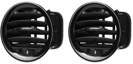 Rejilla Salida Aire Rejilla De Ventilación Para Calefacción Interior Coche Color Negro Para Vauxhall Para Opel Para ADAM Para CORSA D MK III 13417363(2 pcs)