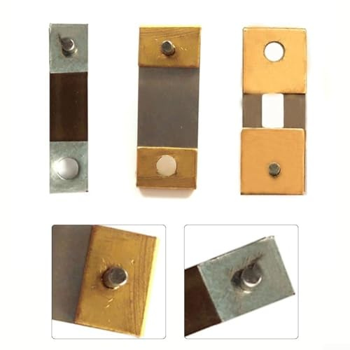 Mechanische Uhr Pendel für Blatt Metall Schwingfeder, Ersatzteile für antike Vintage Uhren, Gold Silber 21x5mm 21x8mm Restaurierung Zubehör (21×8mm)