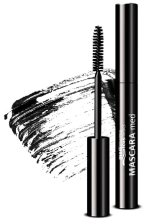 Mascara med - unterstützt das Wimpernwachstum - ohne Prostaglandine - medipharma cosmetics