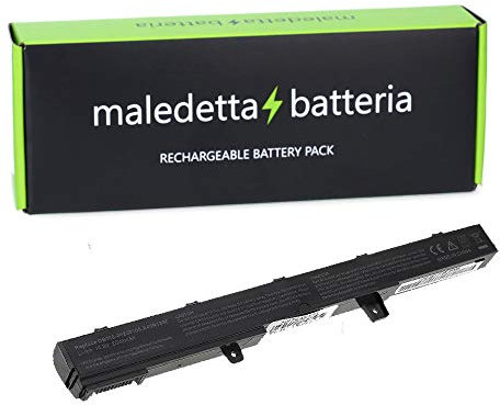 Batteria MaledettaBatteria 2600mAh 14,4V - 14,8V per portatile Asus X451CA, X45li9c, X551, X551C, X551CA, X551CA-0051A2117U, X551CA-DH21, X551CA-SX024H, X551CA-SX029H, X451C, X451, A41 D550