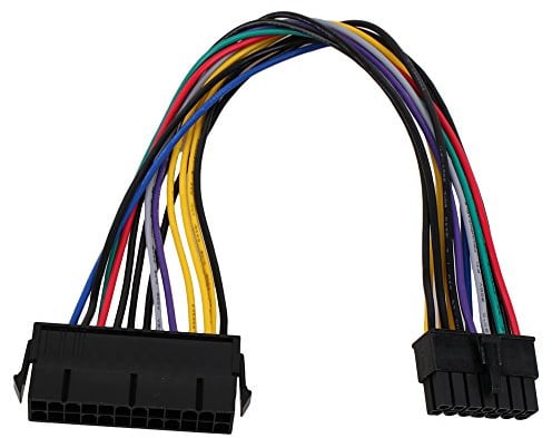 30cm 24 Pin To 14 Pin ATX PSU Main Power Adapter For Lenovo IBM Colorful Adapter Cable