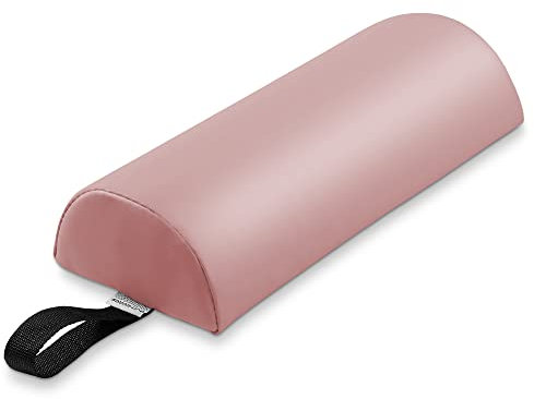 Saloniture Cuscino per lettino da massaggio con mezza circonferenza del collo, 30 x 15 x 7 cm, colore: Rosa