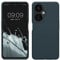 kwmobile Carcasa Compatible con OnePlus Nord CE 3 Lite 5G / Nord N30 5G Funda - Case TPU y Silicona antigolpes - Apto Carga inalámbrica - Pizarra Oscura