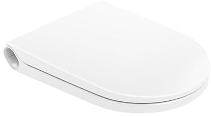 LAUFEN Cleanet Riva WC-Sitz, mit Deckel, mit Absenkautomatik, ohne Controller, ohne seitlicher Abdeckung, 490x380mm, H8916910200001, Farbe: Schwarz glänzend