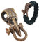 nbeads Vogelschädel Messingperle, Lanyard Spacer Perlen EDC Charms Anhänger Fallschirm Cord Tool Charms Zubehör Für EDC String Armband Handwerk, Antike Bronze