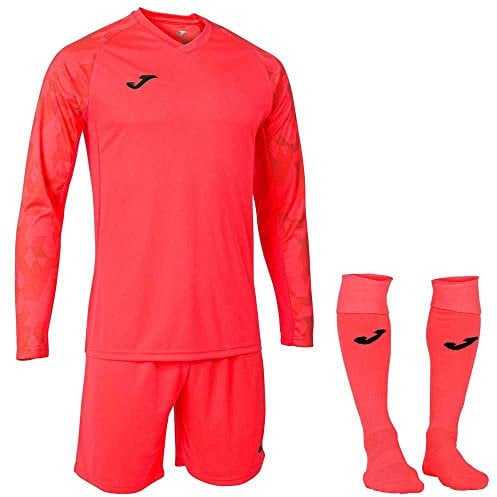 JOMA Unisex Set Zamora Vii Coral Fluor Ausrüstung, orange, XS