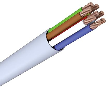 WITTKOWARE LiYY 8x0,25mm² Elektronik-Steuerleitung ohne Abschirmung, Kupfer, Mantelfarbe grau, Kabellänge 50m